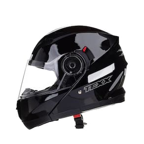Capacete Texx Escamot Gladiator V3 Pret Brilho 60 [F016]