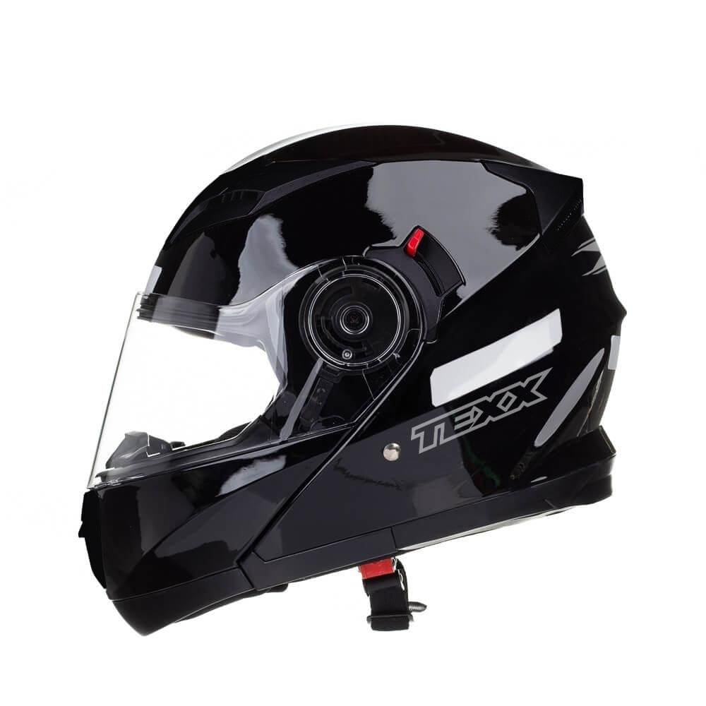 Capacete Texx Escamot Gladiator V3 Pret Brilho 62 [F016]