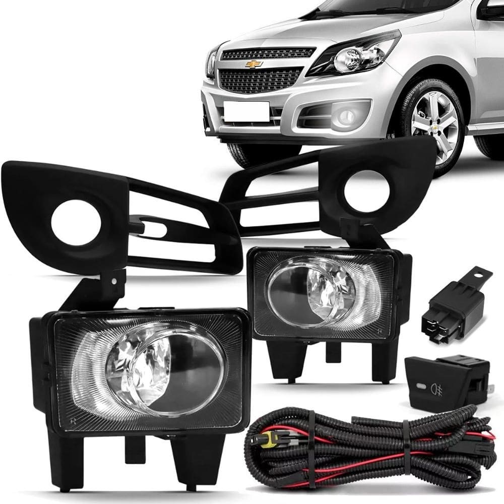Kit Farol Milha Montana 2011 a 2020 Auxiliar Neblina Botão