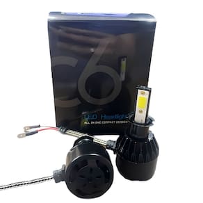 Par Lâmpadas Ultra Led Full H3 C6 Super Branca