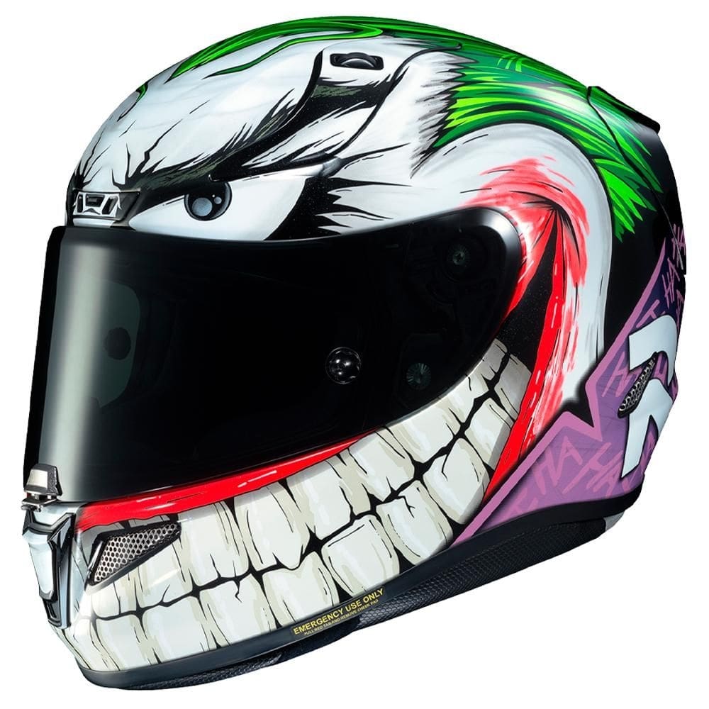Capacete Hjc Rpha 11 Dc Joker Verde E Roxo 55 [F016]
