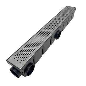 Ralo Faz Ângulo 90 Graus Inox Polido Perfurado 6x50 PR