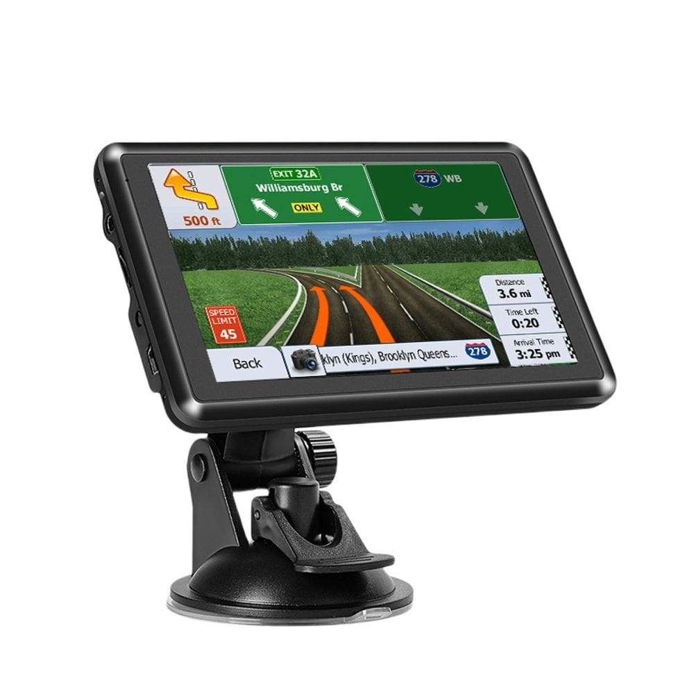 Navegador GPS portátil 5 polegadas HD Touchscreen 8G