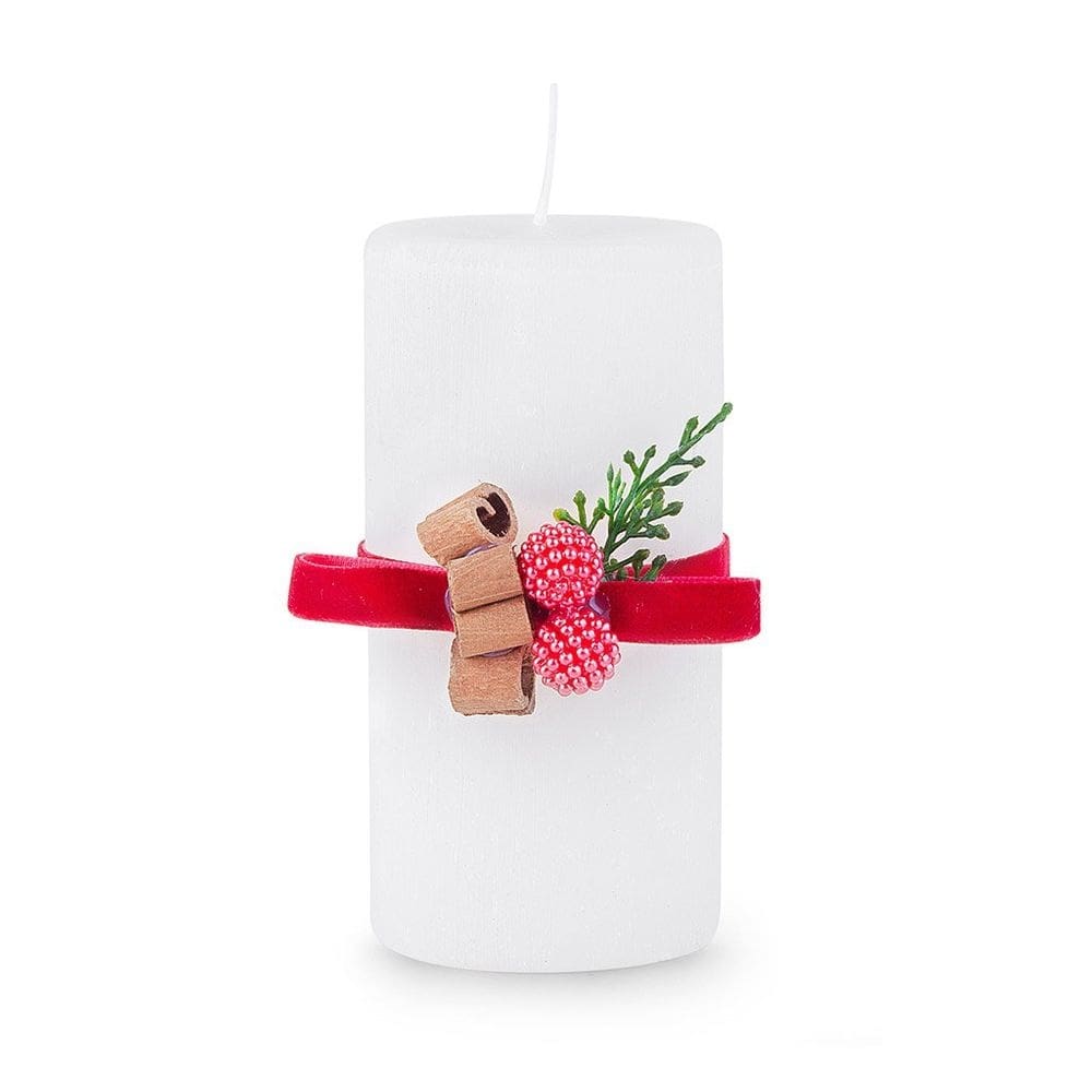 Vela Perfumada Artesanal Veludo  6X11cm