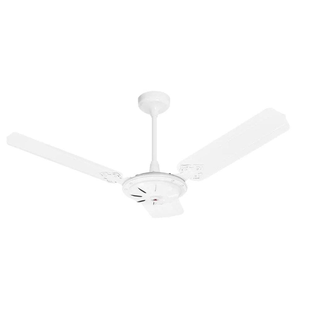 Ventilador De Teto Venti-Delta New Comercial Eco Com 3 Pás Branco 127V