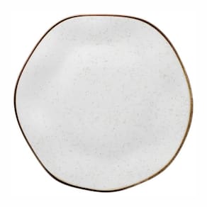 Jogo De Pratos Rasos Em Porcelana Ryo Com 6 Peças 27,5cm Oxford Blue Bay