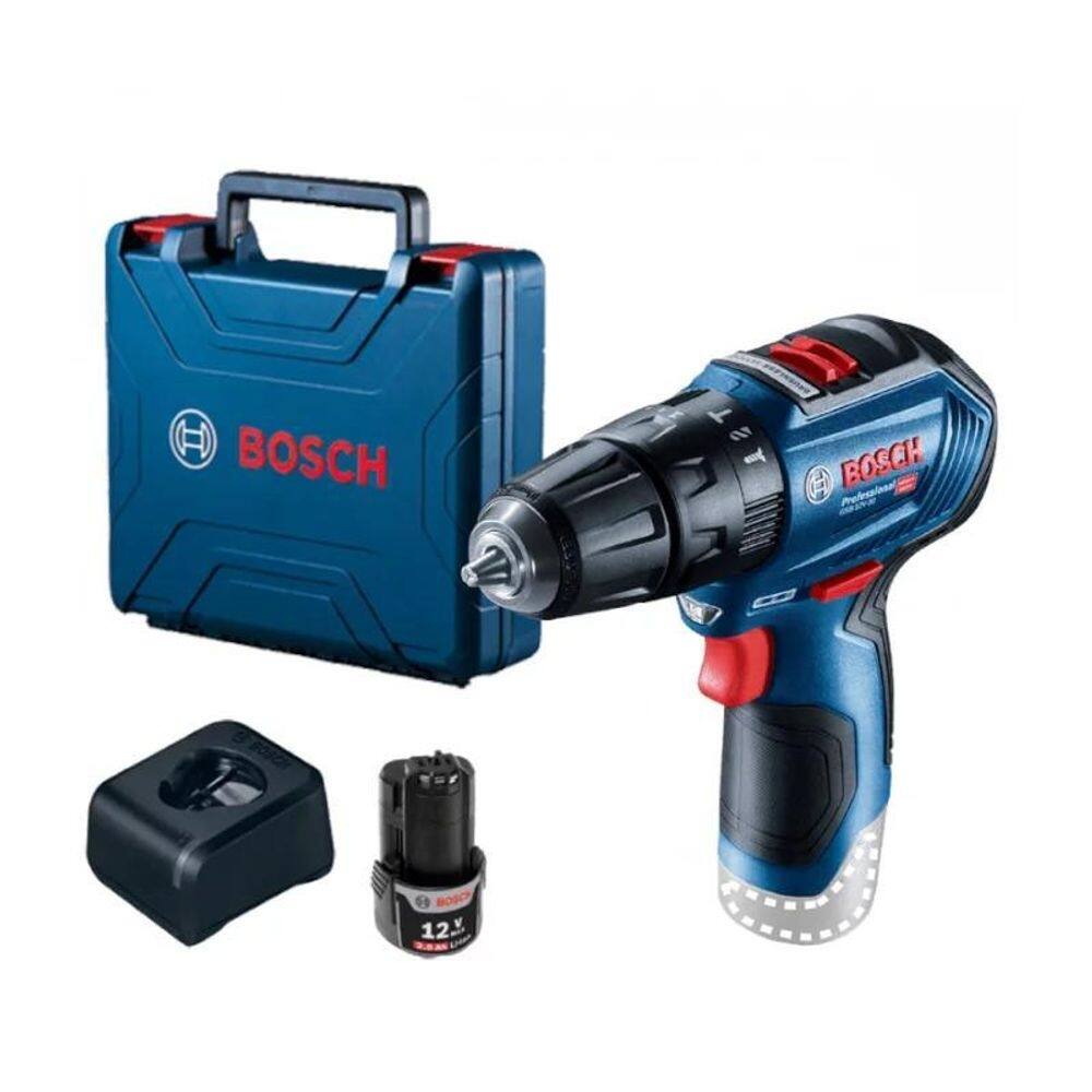 Bosch Profesyonel GSB 12V-30 2 Ah Çift Akülü Li-on Darbeli Akülü Vidalama - Fiyatı, Yorumları