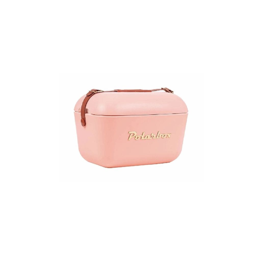 Bolsa Térmica Cooler Retrô Com Alça Em Couro 12 Litros - Polarbox