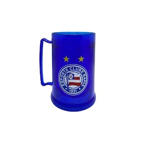 Caneca De Gel Azul Escudo Bahia 1931 Esporte Clube 300Ml