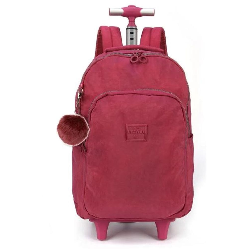 Mochila com Rodinhas UP4YOU REF: MC51610UP- VINHO