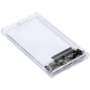 Case Externo Para Hd 2.5" Usb Tipo C/Type C 3.1 Acrílico - C