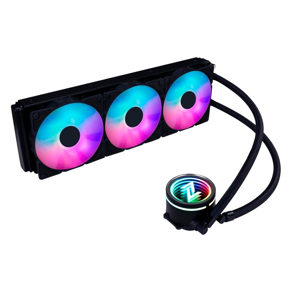 Water Cooler Neologic Liquid Color Dark Storm 3.6,Intel/Amd,Argb,360Mm,Preto - Nldrk360argb