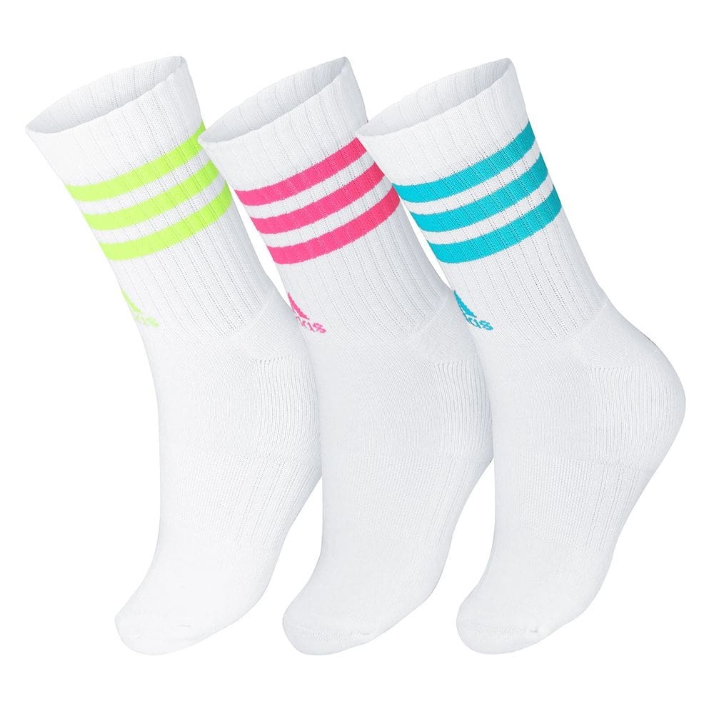Meia Adidas Cush 3 Pares 41-43 Colorida