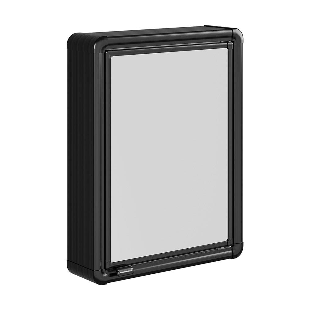 Armário para Banheiro com Espelho Astra LBP12/SC Sobrepor Preto