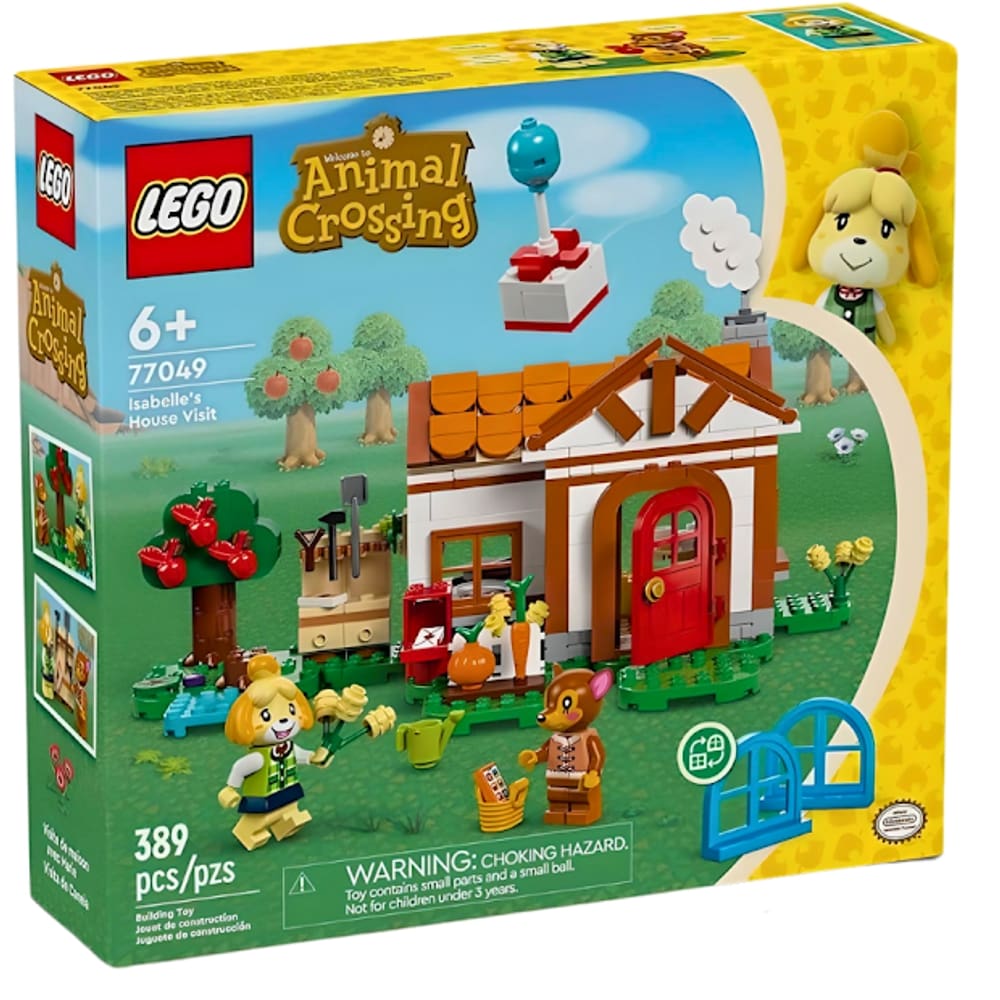 Lego Animal Crossing Visita De Isabelle 77049