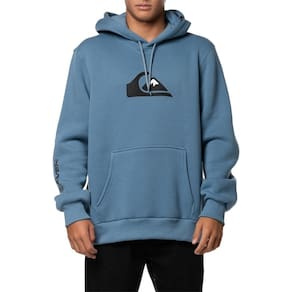 Moletom Quiksilver Canguru Comp Logo 305G WT24 Azul Escuro