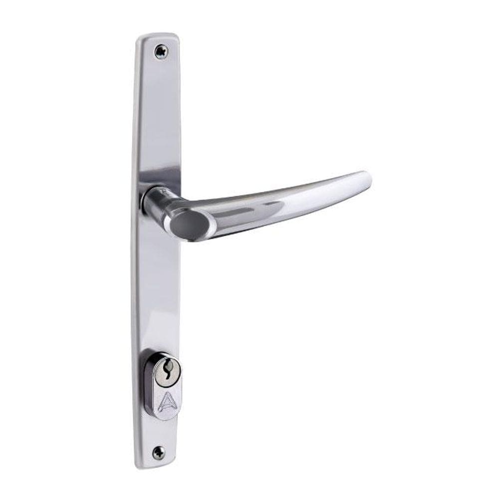 fechadura joy perfil 22mm sem acionamento inox polido alianca