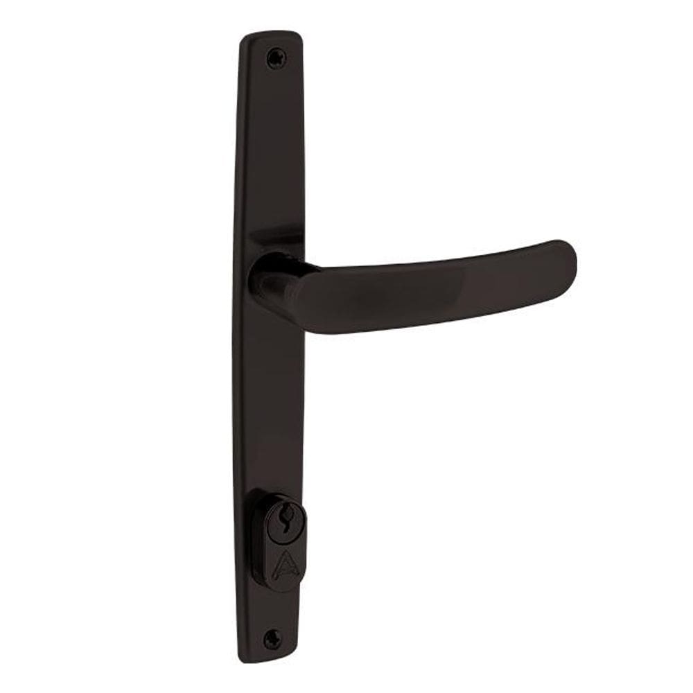 fechadura perfil f2400 22mm preto fosco alianca