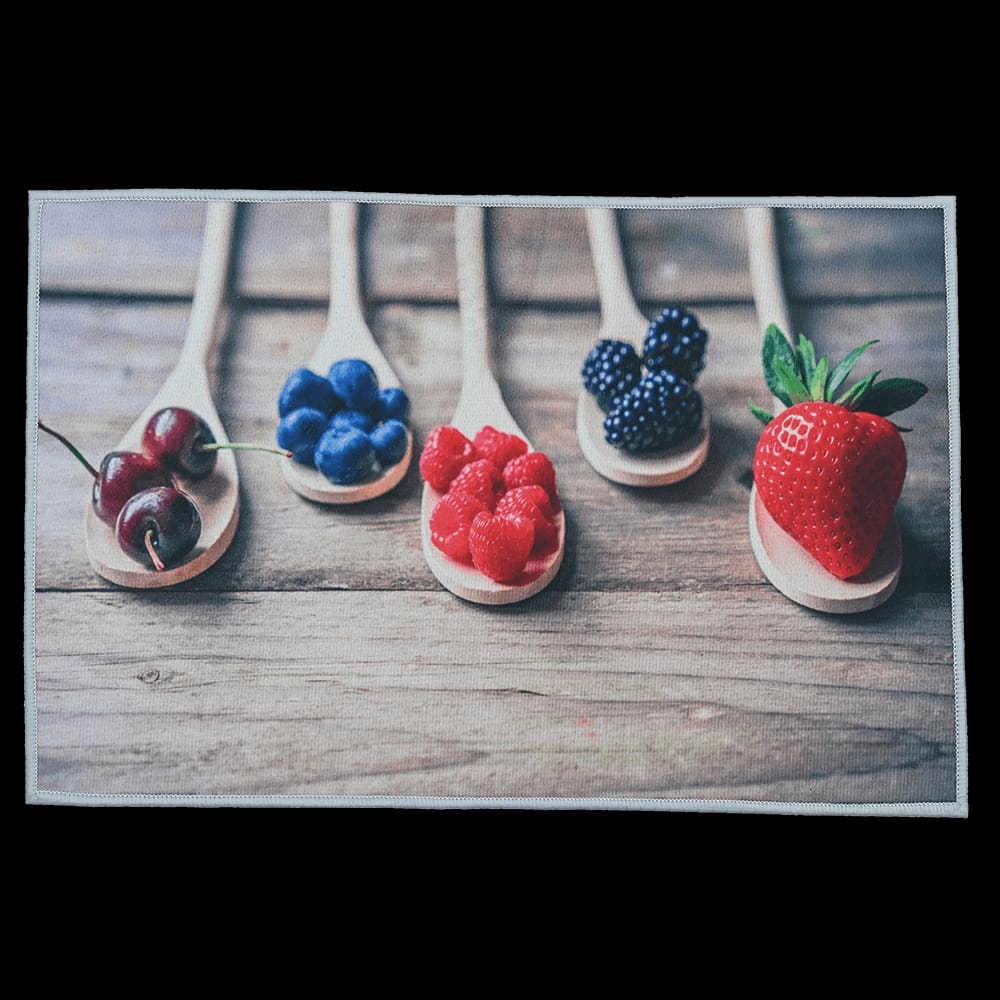 Tapete de Cozinha Vizapi Rossi 38x58cm Multicolorido