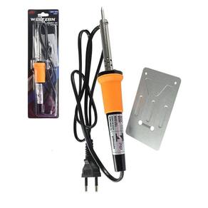 Ferro De Soldar Potência 30W Com Suporte Profissional 110V