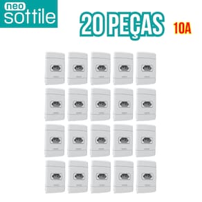 Kit Neo Sotille 20 Tomadas 10A