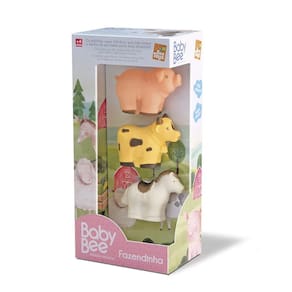 Coleção Bee Toys Fofinhos Animais Fazenda