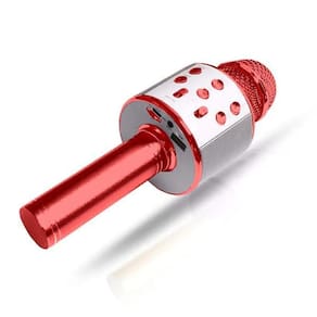 Microfone Bluetooth Wster Ws-858 Alto-Falante Karaokê Show
