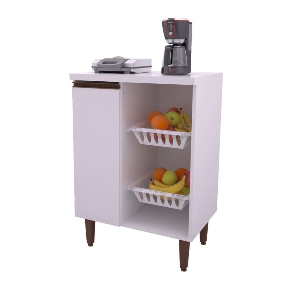 Armário Aparador Fruteira Balcão de Cozinha Toalheiro