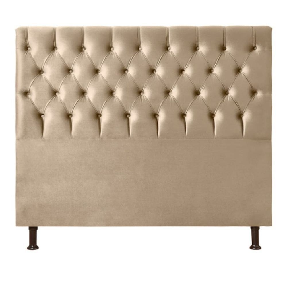 Cabeceira Cristal 195cm Para Cama Box Js Móveis