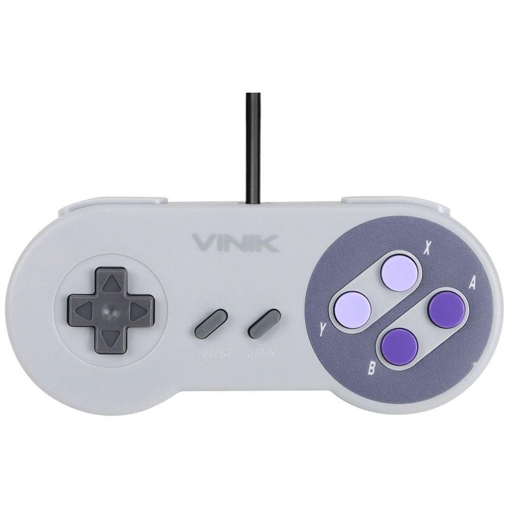 Controle Para Pc Com Fio Usb Modelo Snes