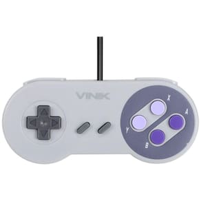 Controle Para Pc Com Fio Usb Modelo Snes