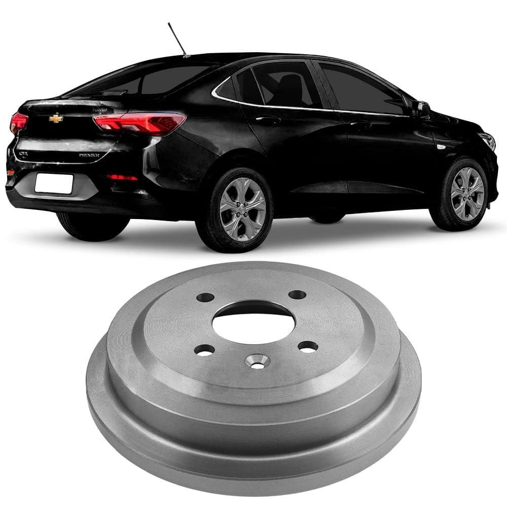 Tambor Freio Traseiro Chevrolet Onix Plus Sem Cubo