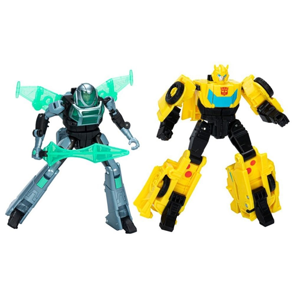 Boneco Colecionável Transformers Cybercombiner Earthspark F8439 - Hasbro