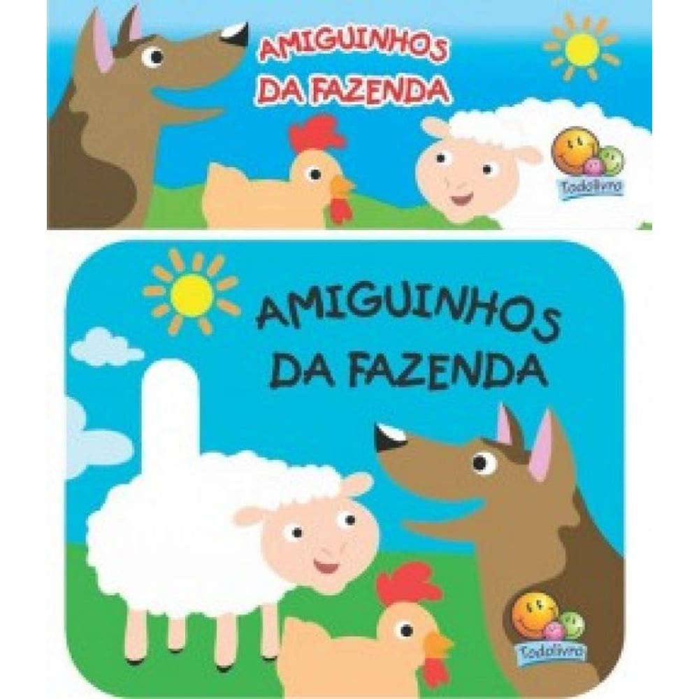 Livro Amiguinhos Um Livro De Banho - Amiguinhos Da Fazenda
