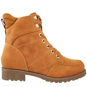 Bota Coturno Feminino Casual Dia a Dia Salto Baixo Mooncity 72130