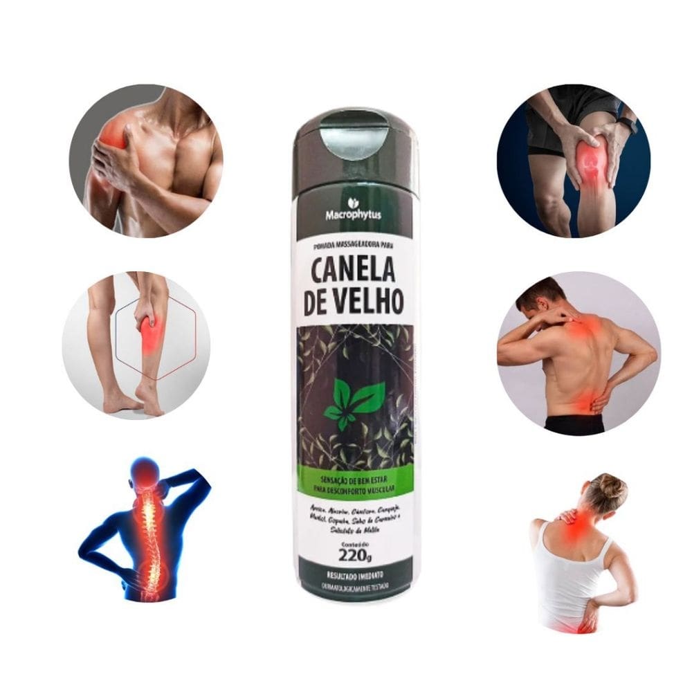 Pomada Massageadora 220g - MACROPHYTUS