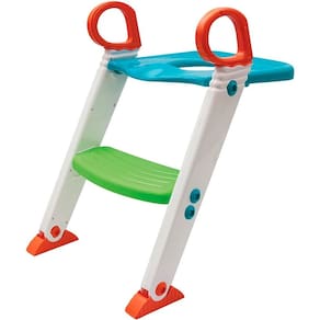 Assento Redutor com Escada Azul 12M-3 Anos 7424 - Buba
