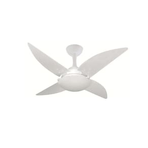 Ventilador de Teto Ventax Uno 4 Pás Branco Luxo Moderno 127V