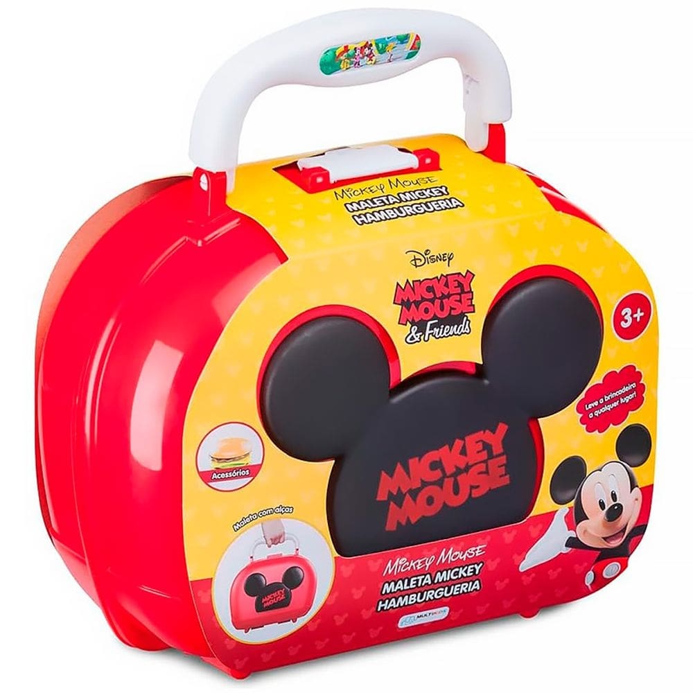 Maleta Mickey Hamburgueria com Acessórios BR1565 - Multikids