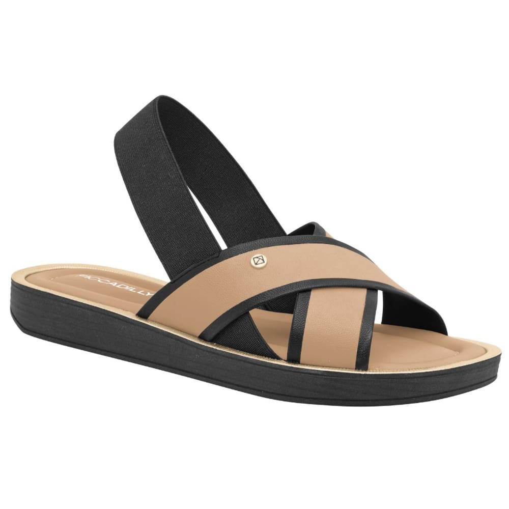 Sandália Feminina Piccadilly Conforto Tiras Cruzadas