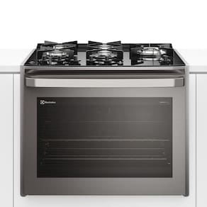 Fogão Electrolux FE5EC de Embutir PerfectCook360 Vaporbake 5 Queimadores Cinza 110V 33051FBA185