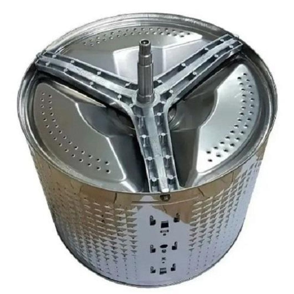 Cesto inox + eixo lava e seca wd103 / wd106 / wd10j / wd11m
