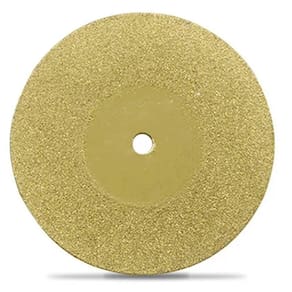 Disco De Corte Diamantado 35Mm Titânio Para Micro Retíficas
