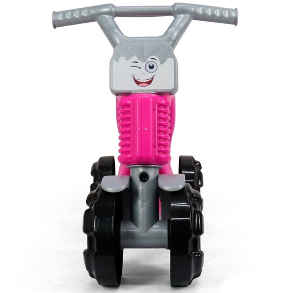 Bikebaby Rosa Quadriciclo sem Pedal Calesita