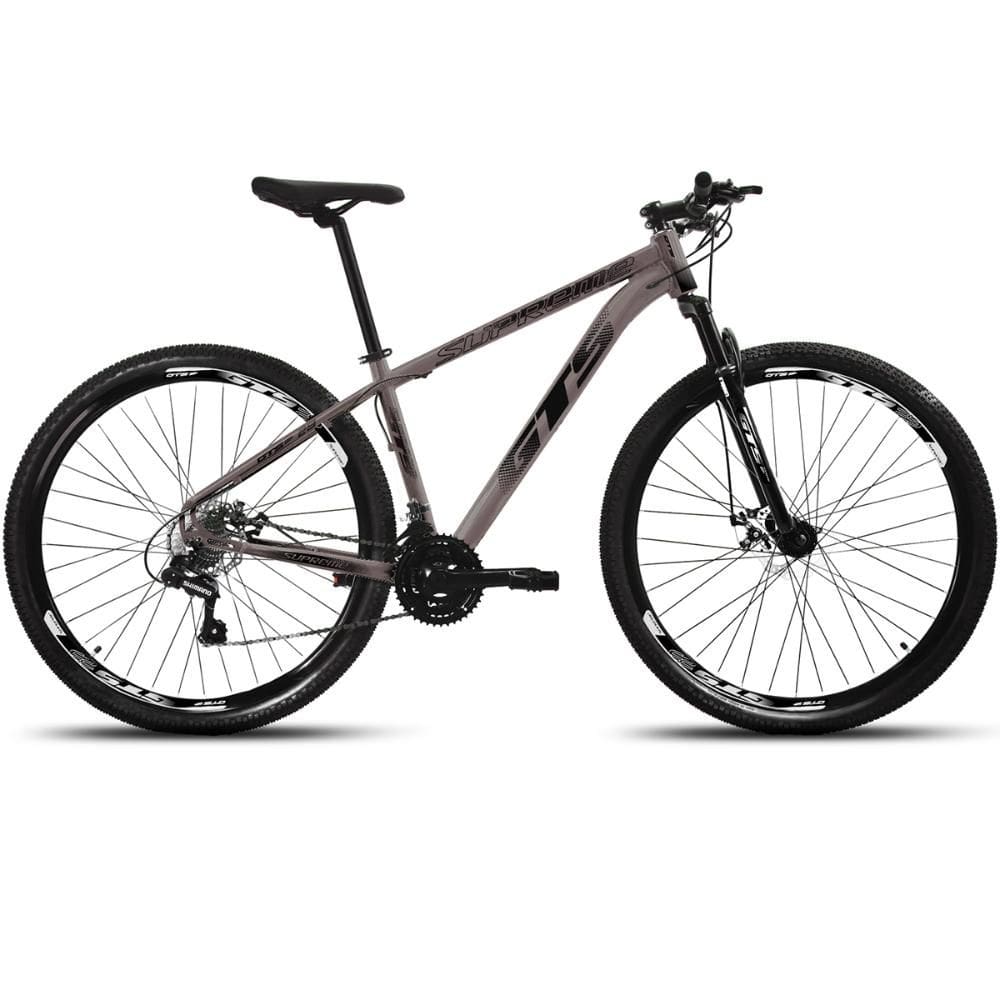 Bicicleta Aro 29 Aluminio Gts Supreme Freio A Disco 21 Marchas Shimano