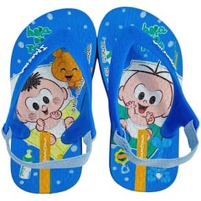Chinelo Dedo Borracha Infantil Menino Turma da Monica Casual Dia a Dia Ipanema 26791