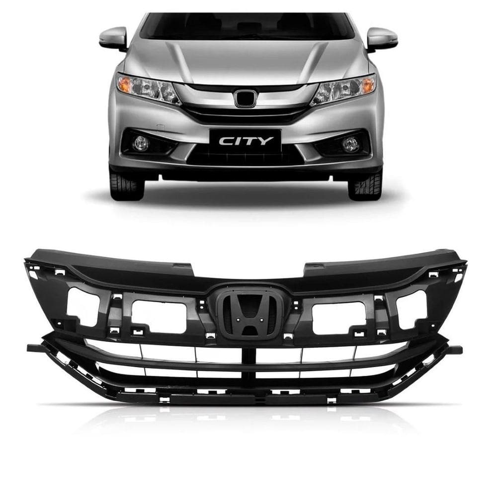 Grade honda city preta 2015 2016 2017 nova