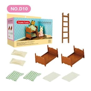 Sylvanian Families Stomle Family Bredroom Beliches +