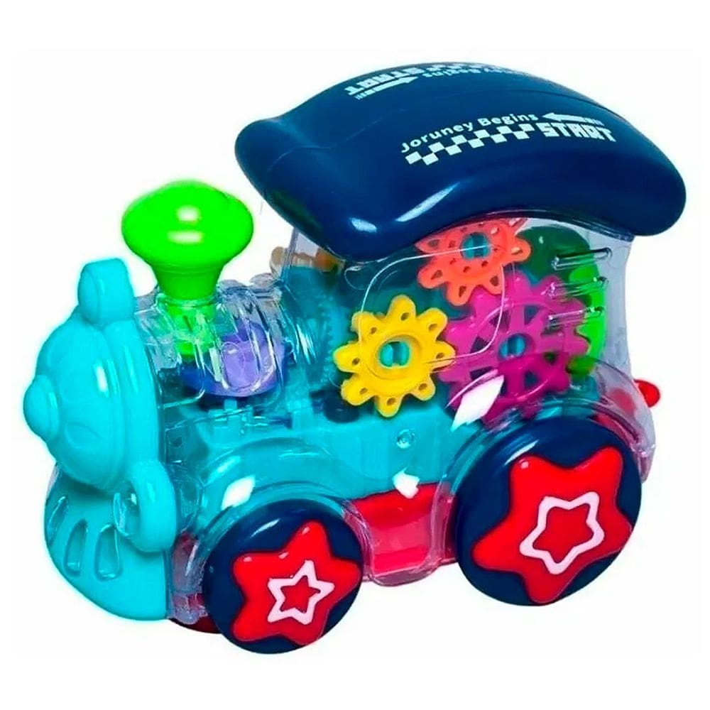 Trenzinho Gear Wheel com Luz e Som TK-AB3409 - Toy King