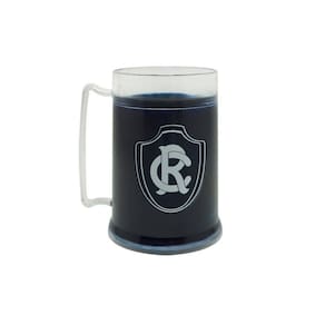 Caneca De Gel Preto Leão Do Pará Rei Da Amazônia 300Ml
